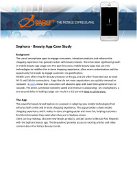 Sephora - Beauty App Case Study